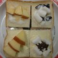 るらちゃん's cooksnap of when they made 焼きりんごトースト.