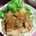 ＴＯＭＯＷＡＴ's cooksnap of when they made 豚のバルサミコ生姜焼き.