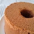 えすく's cooksnap of when they made 我が家定番～ココアシフォン♪.