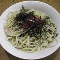nori2010's cooksnap of when they made 高菜明太クリームパスタ　～未知の九州～.