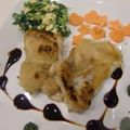 mzhroom's cooksnap of when they made チキンソテー　バルサミコソース.