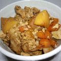 なっちママ☆'s cooksnap of when they made 肉じゃが風？ちゃんぷるぅ～.