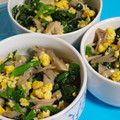 初心者はな's cooksnap of when they made ウマウマ！舞茸とほうれん草のナムル風.