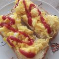ゆづちゃま's cooksnap of when they made ふわふわたまごやきサンド.