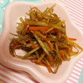 魔法少女ひめ's cooksnap of when they made うちのきんぴらごぼう.