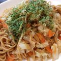 きりんりんりん's cooksnap of when they made 旦那も褒めた☆バター味のやきそば☆.