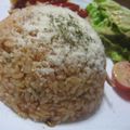 kaopomme♪'s cooksnap of when they made ライスｄｅナポリタン.