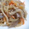 ユーロン's cooksnap of when they made 切干大根＆にんじんの煮物.