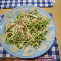 まーくんのおくさん's cooksnap of when they made 男の料理 ツナと水菜のサラダ.