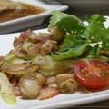 rubi0314's cooksnap of when they made 帆立とセロリの塩炒め.
