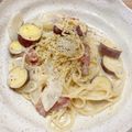 ゆい＊、's cooksnap of when they made 簡単キャベツとベーコンのクリームパスタ♡.