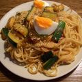しゅく's cooksnap of when they made こってりヒー！ズキみそ柚子こしょパスタ♪.