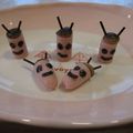 マッハママ's cooksnap of when they made 【キャラ弁赤ウィンナーで赤鬼くん】　.