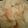 ちゃんみる's cooksnap of when they made レンジで簡単かぶとハムのバター炒め.