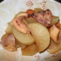 Ｋａｙｏsan's cooksnap of when they made 大根とイカの一夜干しの煮物.