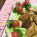 ＢＵＴＴＯＮ3's cooksnap of when they made ウインナー胡瓜プチトマトの串サラダ♪.