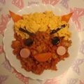 ちょびーす's cooksnap of when they made 鬼を食べちゃう！節分にオムライス♪.