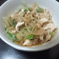 yk26's cooksnap of when they made 白菜とささみの胡麻あえ.