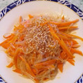 元's cooksnap of when they made 春雨とにんじんのマヨネーズ炒め.