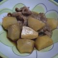 夕希。's cooksnap of when they made フライパンで！牛肉と里芋のにんにく生姜煮.