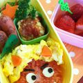 しぷたん's cooksnap of when they made 節分✤鬼オムライス弁当.