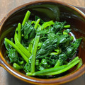 LANAROY's cooksnap of when they made ほうれん草の中華風おひたし.