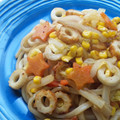 HALYUI's cooksnap of when they made *　コク絡まる　洋風やきうどん　*.