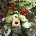 まきジロー's cooksnap of when they made きゅうりとちくわの酢の物.
