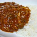 rriioo's cooksnap of when they made きのことトマトのポークカレー.