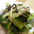 あひるの娘's cooksnap of when they made きゅうりとみょうがの塩昆布あえ.