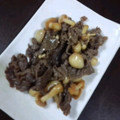 TTkichen's cooksnap of when they made 簡単★牛肉とキノコのしぐれ煮.