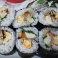 miyuki12's cooksnap of when they made 一本で３本味わう恵方巻き.