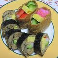 ソレイロリア's cooksnap of when they made 恵方巻きにも☆うなぎご飯の巻き寿司.