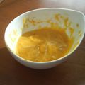 サーフブレイド's cooksnap of when they made 離乳食に☆かぼちゃバナナヨーグルト♪.