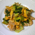 Leone0815's cooksnap of when they made 豚肉と青梗菜の和がらし炒め.