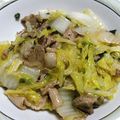 こもりんあここ's cooksnap of when they made シャキシャキがおいしい！白菜の中華炒め.