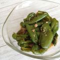 パンダ８２３'s cooksnap of when they made ピーマン大量消費！レンチン麺つゆ中華漬け.