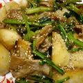 ゆんきむ's cooksnap of when they made カブと豚肉の炒め煮.