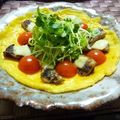 いずみるく's cooksnap of when they made 鰯のオープンオムレツ★サラダ仕立て.