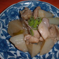 Jock's cooksnap of when they made エスニック✪大根と鶏の煮もの.
