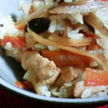 羽尼うに's cooksnap of when they made おふくろの味♪鶏とごぼうと色々混ぜご飯.