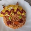 shouko's cooksnap of when they made 鬼を食べちゃう！節分にオムライス♪.