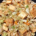yunapi☆'s cooksnap of when they made キャベツとひき肉、厚揚げのみそ炒め.