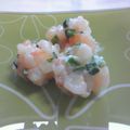 ESLily's cooksnap of when they made レンジで海老のたたき蒸し.