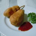 紫君子蘭's cooksnap of when they made 自家製ミックス粉でアメリカンドッグ.