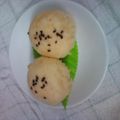 peppermint's cooksnap of when they made ごま味噌・お豆腐蒸しパン♥*:・°.