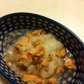 あい葉's cooksnap of when they made ★鮭と青ネギで♪彩り綺麗な大根おろし★.