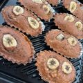 料理ニガテ系女子☆'s cooksnap of when they made バレンタイン♡簡単チョコバナナマフィン.