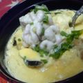 バチ６６'s cooksnap of when they made タラの白子で『茶碗蒸し』.