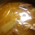 向日葵85♪'s cooksnap of when they made ネギだく! 豚バラごぼうのゴマみそ鍋.